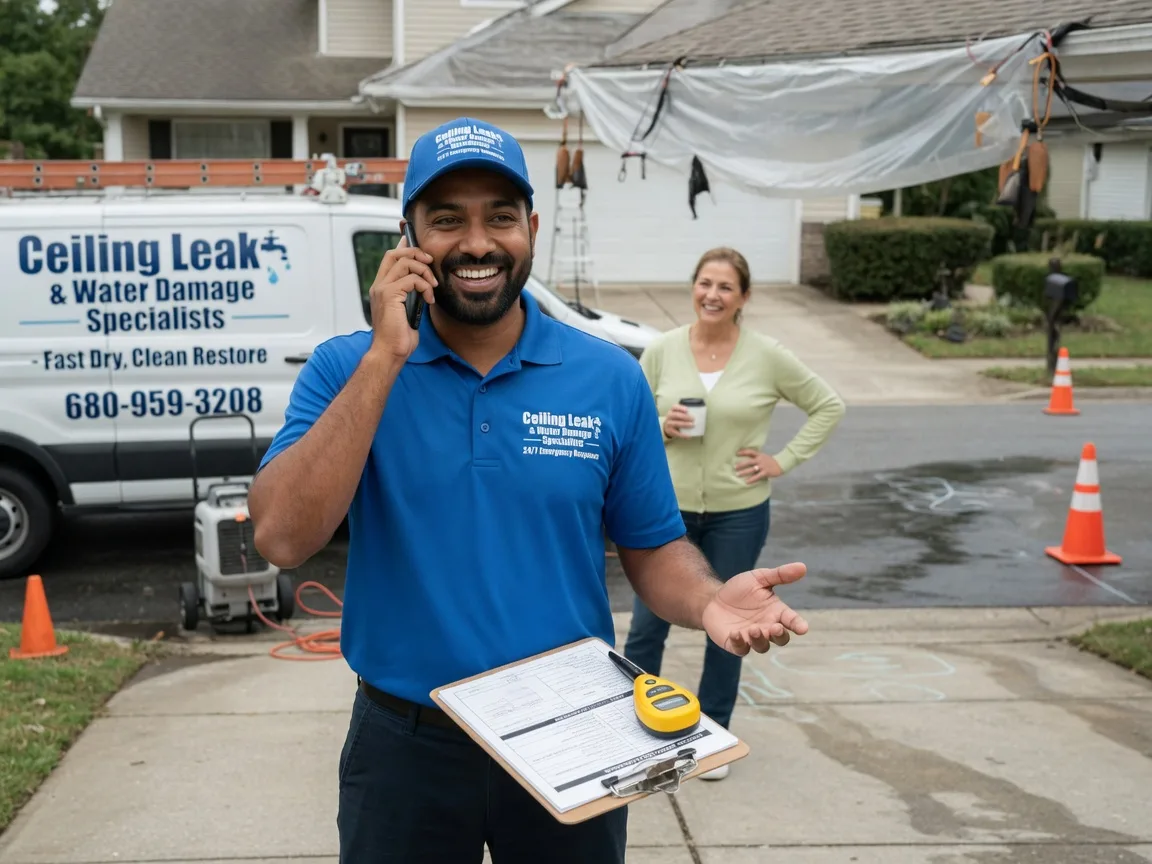 Ceiling Leak Cleanup Glenallen, MO FAQs